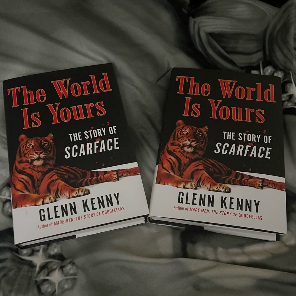 “The World Is Yours” Scarface story hard copy book.